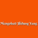 Cara Mengobati Hidung Yang Sakit