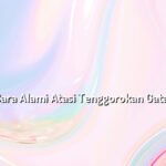 Cara Alami Atasi Tenggorokan Gatal